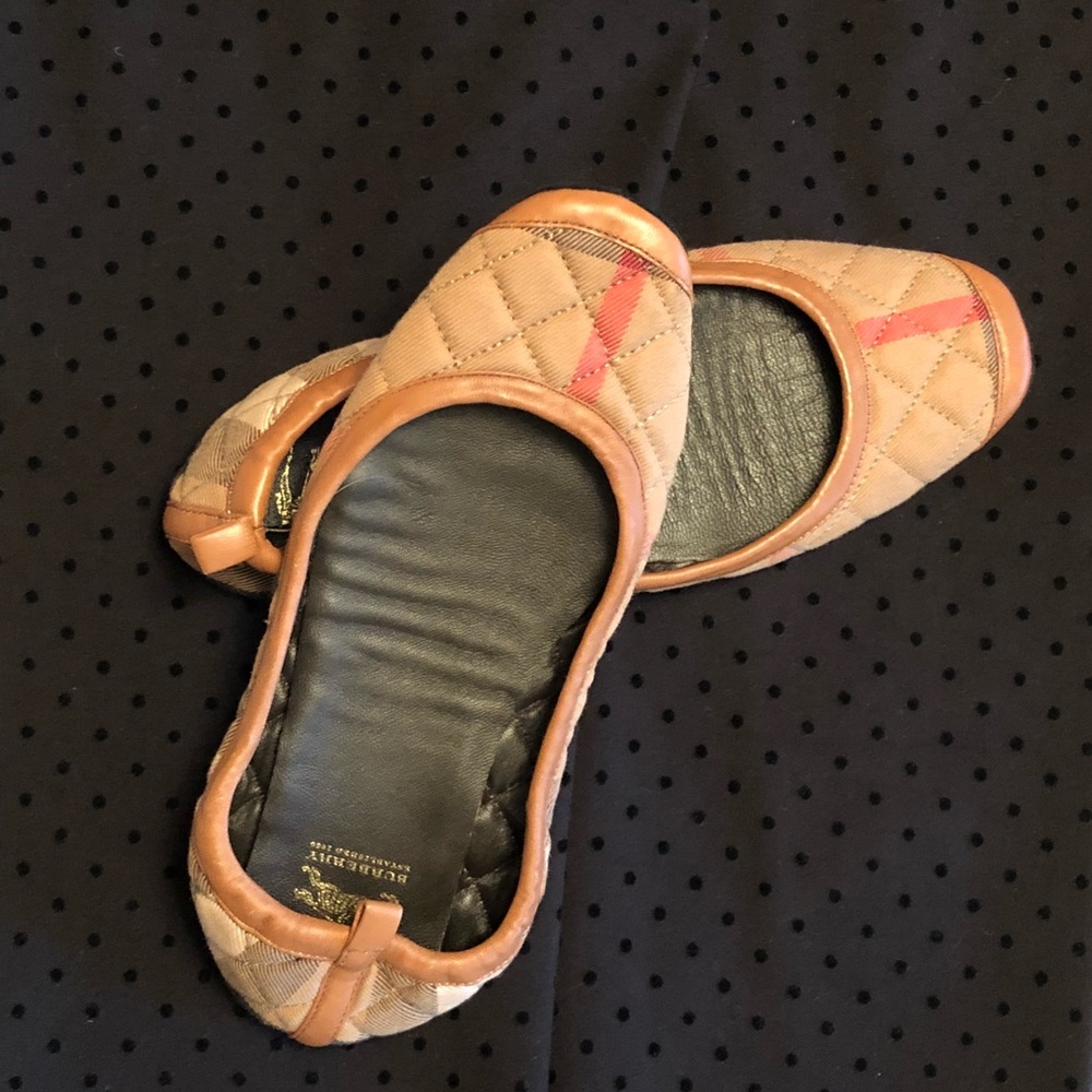 Authentic Burberry Ballet House Slippers
